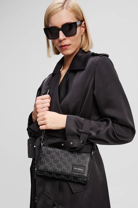 Karl Lagerfeld torebka kolor czarny A2W32015 - zdjęcie produktu nr 2