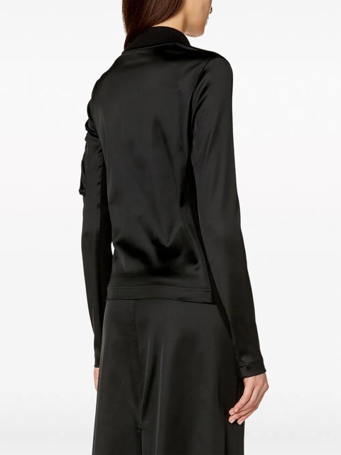 Diesel T-Opun logo-embroidered jacket - Black - zdjęcie produktu nr 2