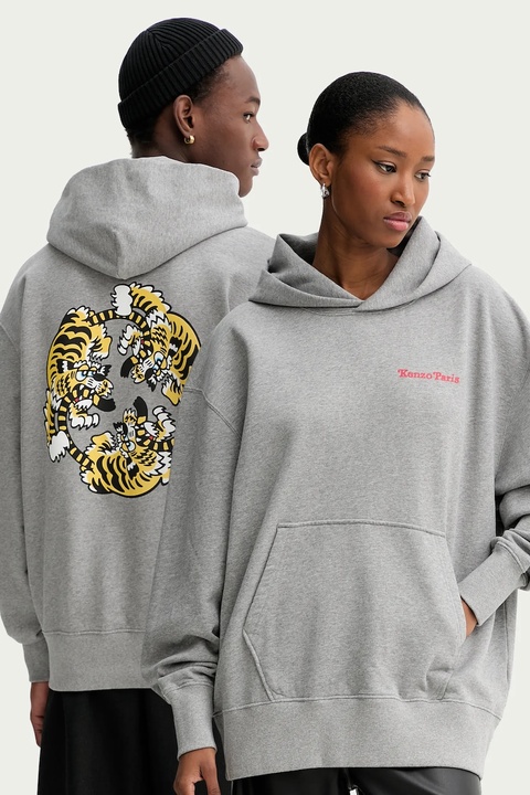 Kenzo bluza bawełniana x Verdy kolor szary z aplikacją FF58SW2404MF.94 - zdjęcie produktu nr 1