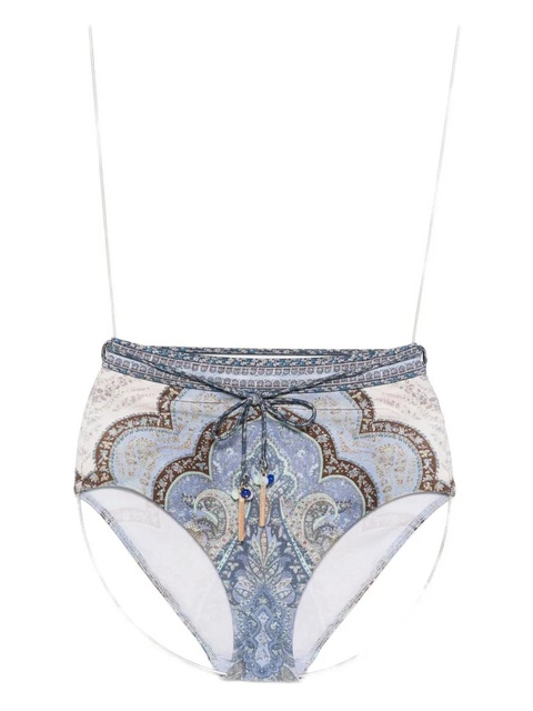 ZIMMERMANN Wanderlust bikini bottoms - Blue - zdjęcie produktu nr 1