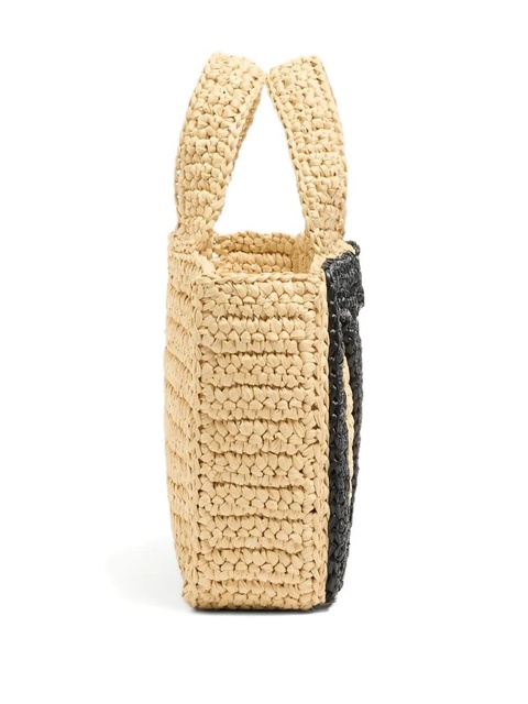 Valentino Garavani small Viva Superstar raffia tote bag - Neutrals - zdjęcie produktu nr 2