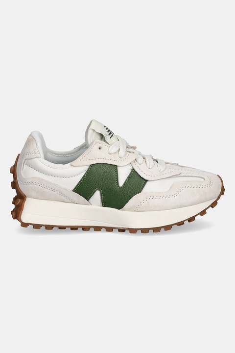 New Balance sneakersy skórzane 327 kolor beżowy U327WKN - zdjęcie produktu nr 2