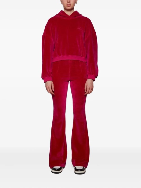 AMIRI velour flared pants - Pink - zdjęcie produktu nr 2