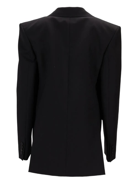 Saint Laurent double-breasted blazer - Black - zdjęcie produktu nr 2