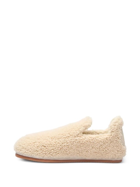 Moncler shearling ballerina shoes - Neutrals - zdjęcie produktu nr 2