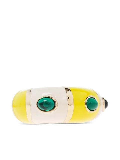 Jacquemus glazed-finish bracelet - Gold - zdjęcie produktu nr 2