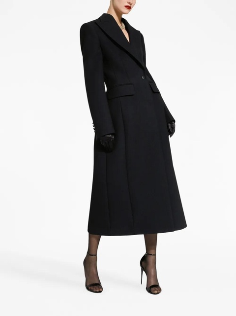 Dolce & Gabbana double-breasted long coat - Black - zdjęcie produktu nr 2