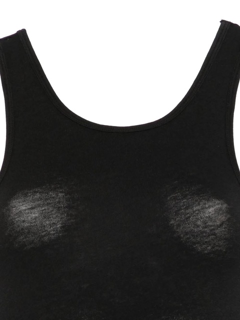 ENTIRE STUDIOS midi muscle tank dress - Black - zdjęcie produktu nr 2