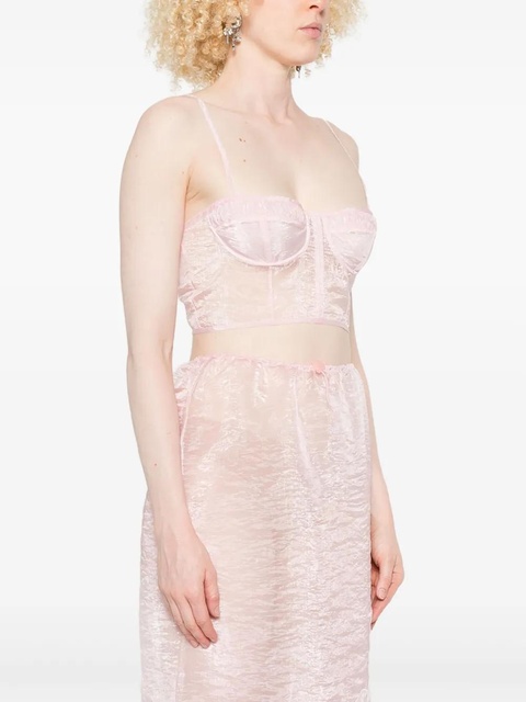 Cecilie Bahnsen Anya top - Pink - zdjęcie produktu nr 2