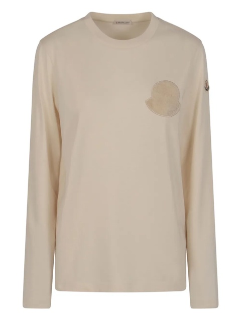 Moncler long-sleeve t-shirt - Neutrals - zdjęcie produktu nr 1