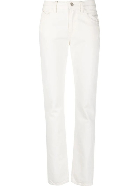The Attico high-rise slim-leg jeans - White - zdjęcie produktu nr 1