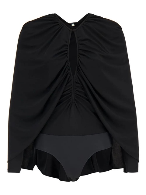 Johanna Ortiz Starlight draped bodysuit - Black - zdjęcie produktu nr 1