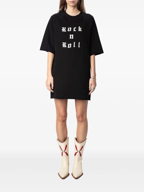 Zadig&Voltaire Grace T-shirt dress - Black - zdjęcie produktu nr 1