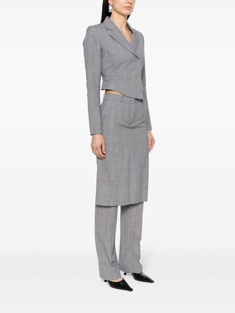 Coperni layered-design trousers - Black - zdjęcie produktu nr 1