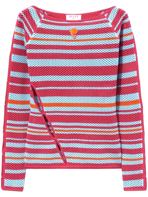PUCCI striped top - Pink - zdjęcie produktu nr 1