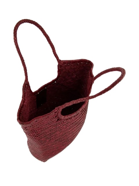 DRAGON DIFFUSION Triple Jump leather shoulder bag - Red - zdjęcie produktu nr 2