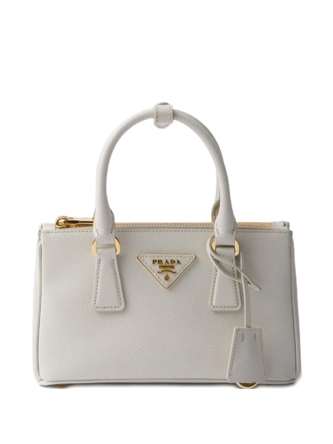 Prada Galleria Saffiano-leather top-handle mini bag - Neutrals - zdjęcie produktu nr 1