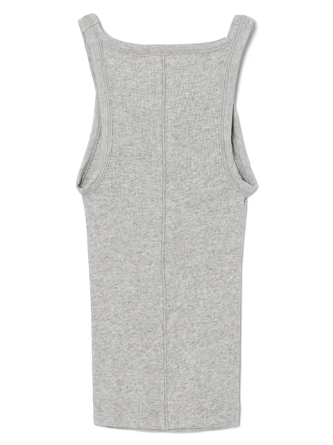 RE/DONE ribbed knit tank top - Grey - zdjęcie produktu nr 2
