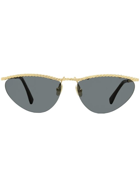 Lanvin twist-detaling cat-eye sunglasses - Gold - zdjęcie produktu nr 1