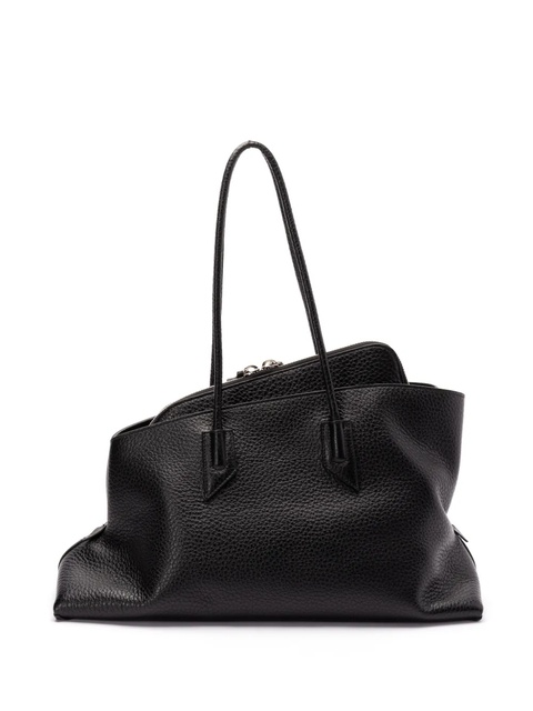 The Attico medium La Passeggiata tote bag - Black - zdjęcie produktu nr 1