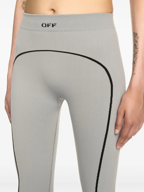 Off-White Off Stamp leggings - Grey - zdjęcie produktu nr 2