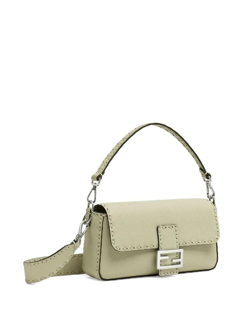 FENDI medium Baguette Selleria shoulder bag - Green - zdjęcie produktu nr 2