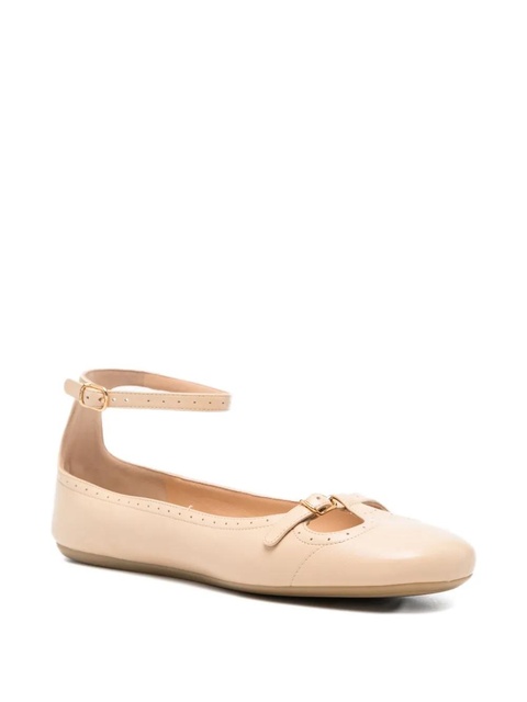 Chloé leather ballet flats - Neutrals - zdjęcie produktu nr 2
