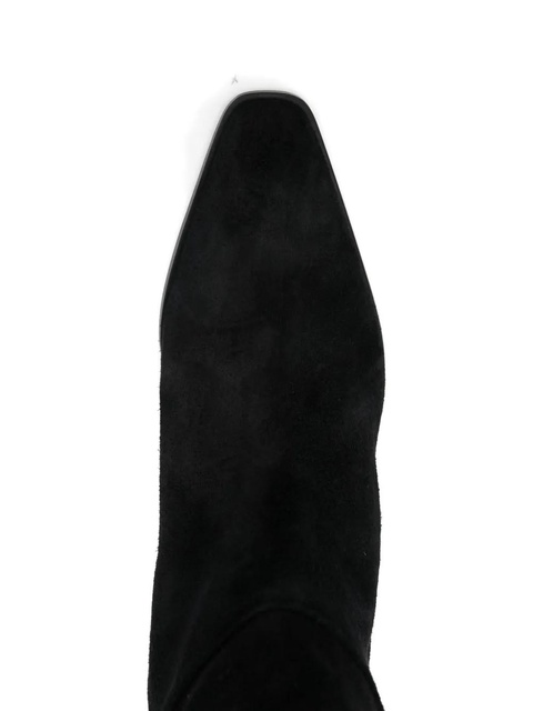 Aeyde Medea pointed boots - Black - zdjęcie produktu nr 2