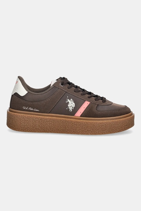 U.S. Polo Assn. sneakersy JODY001 damskie kolor brązowy JODY001W/ENU1 - zdjęcie produktu nr 2