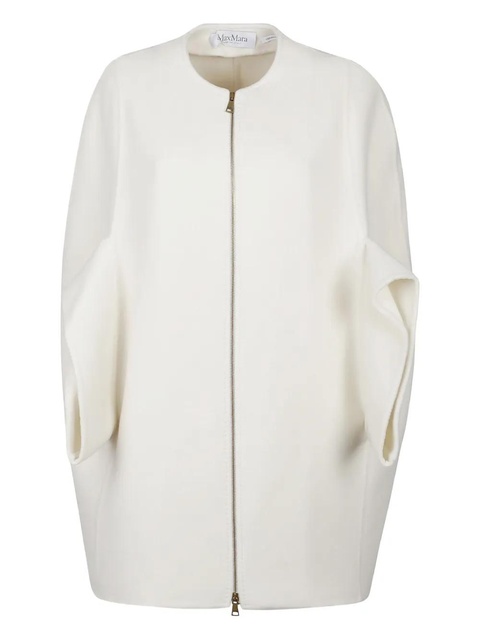 Max Mara zip-front coat - White - zdjęcie produktu nr 2