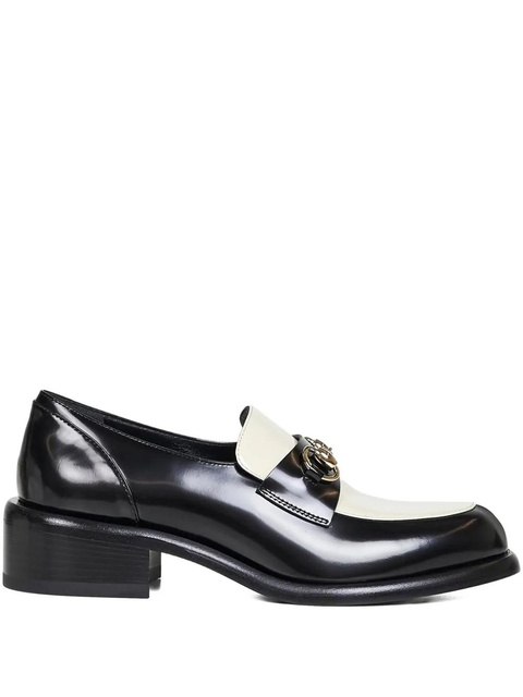 Gucci 35mm Horsebit almond-toe loafers - Black - zdjęcie produktu nr 1