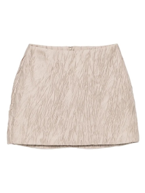 Alysi textured skirt - Grey - zdjęcie produktu nr 1
