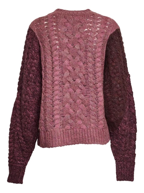 ISABEL MARANT Daryl patchwork sweater - Purple - zdjęcie produktu nr 1