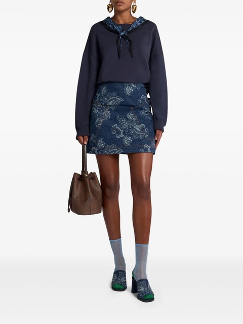 ETRO denim mini skirt - Blue - zdjęcie produktu nr 2