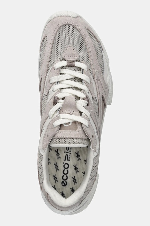 Ecco sneakersy zamszowe BIOM C-Trail Retro damskie kolor beżowy 803473-61421 - zdjęcie produktu nr 2