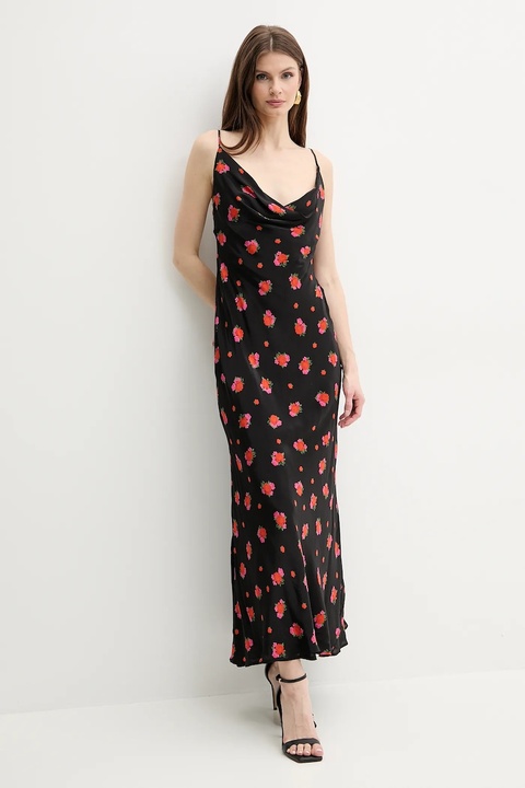Bardot sukienka MONROE kolor czarny maxi rozkloszowana 59709DB2 - zdjęcie produktu nr 1