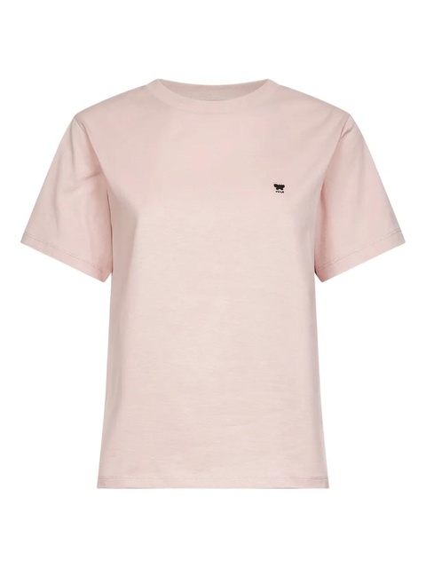 Weekend Max Mara Venaco cotton T-shirt - Pink - zdjęcie produktu nr 1