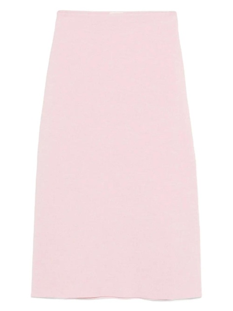 KHAITE Patri midi skirt - Pink - zdjęcie produktu nr 1