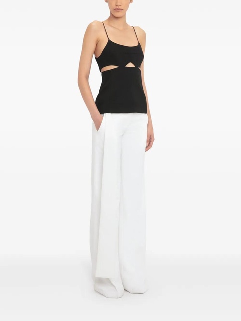 Victoria Beckham cut-out tank top - Black - zdjęcie produktu nr 2