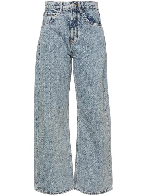 Maje Rhinestone XL jeans - Blue - zdjęcie produktu nr 1
