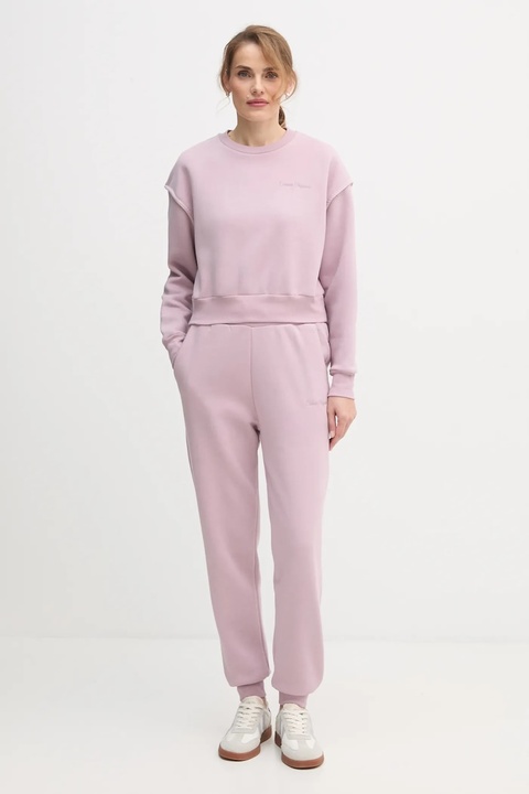 Colmar spodnie dresowe damskie kolor różowy gładkie 9254.3ZN - zdjęcie produktu nr 1