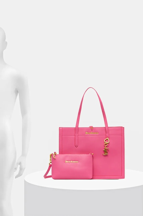 Juicy Couture torebka Lily kolor różowy BEJLL8752WVP - zdjęcie produktu nr 2