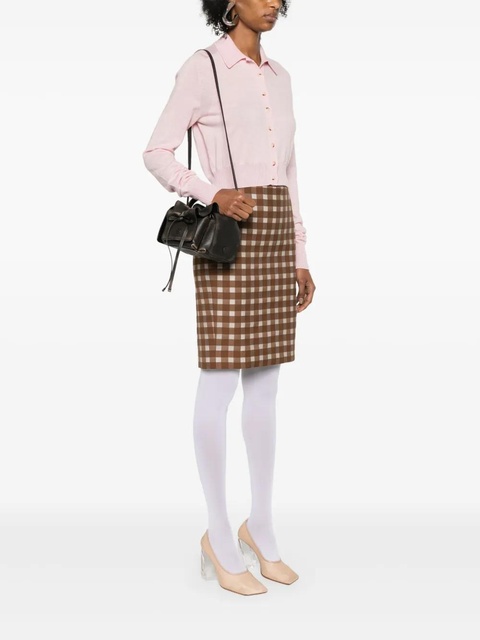 Acne Studios mini multi-pocket crossbody bag - Brown - zdjęcie produktu nr 2