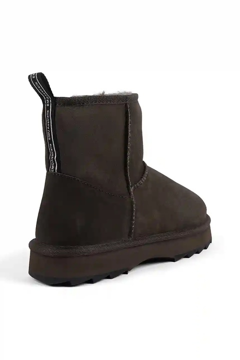 Emu Australia śniegowce zamszowe Sharky Mini kolor zielony W12434 - zdjęcie produktu nr 2