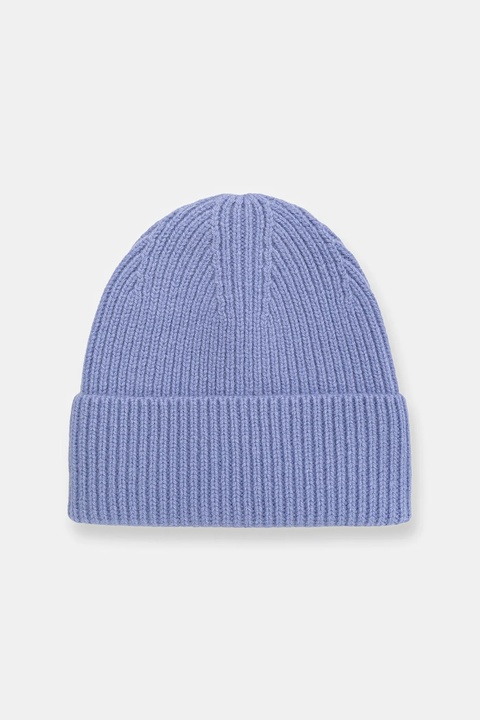 Answear.LAB czapka wełniana kolor niebieski - zdjęcie produktu nr 2