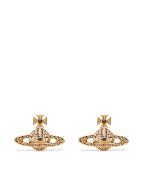 Vivienne Westwood Kika Orb-plaque earrings - Gold - zdjęcie produktu nr 1