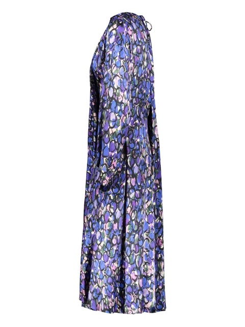 Balenciaga jacquard floral-print dress - Blue - zdjęcie produktu nr 2