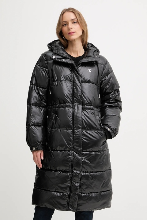 Calvin Klein Jeans kurtka kolor czarny zimowa LV047D506G - zdjęcie produktu nr 1