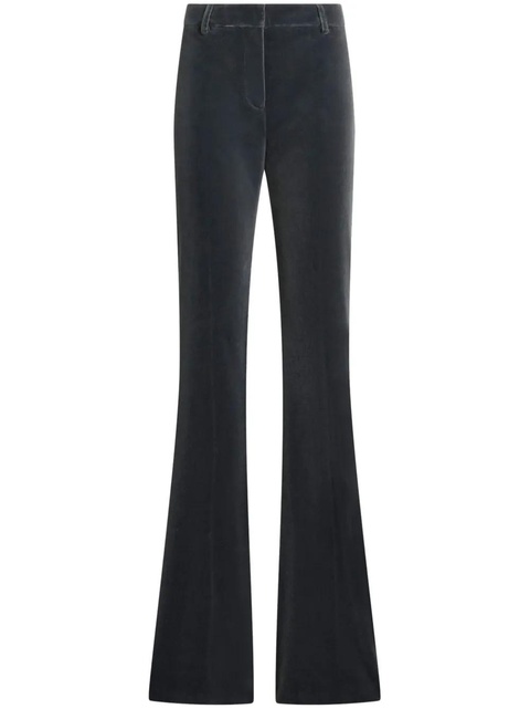 ETRO flared velvet trousers - Grey - zdjęcie produktu nr 1