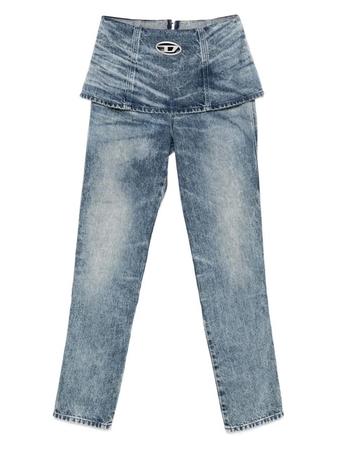 Diesel overlapping-detail jeans - Blue - zdjęcie produktu nr 1